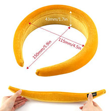 Carica l&#39;immagine nel visualizzatore di Gallery, Fasce Per Capelli Rigidi, In Spugna Di Velluto Makone DT025 - Ilgrandebazar