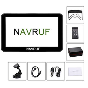 Navigatore satellitare per auto camion,7 pollici con aggiornamento gratuito...