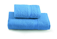 Carica l&#39;immagine nel visualizzatore di Gallery, Gabel Tintunita &amp; Co Set Asciugamani, 100% Cotone, Bluette, Bluette - Ilgrandebazar