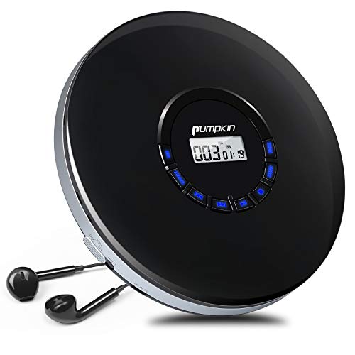 PUMPKIN Lettore CD Portatile con batteria ricaricabile e cuffie 12 Ore 02