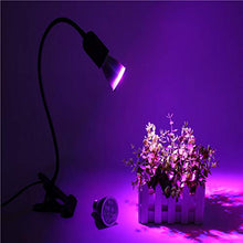 Carica l&#39;immagine nel visualizzatore di Gallery, Portalampada E27 per Lampada da Tavolo con Clip, Nero