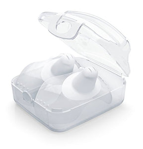Chicco 00009033000000 Paracapezzoli in Silicone, S/M, Bianco S/M - Ilgrandebazar