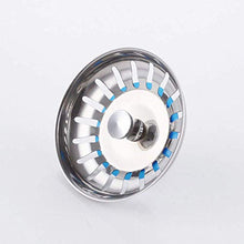 Carica l'immagine nel visualizzatore di Gallery, KES Tappo Per Lavello Spina Dei Rifiuti Cucina, SUS 304 Acciaio INOX, 2 2 Pcs - Ilgrandebazar