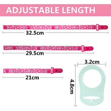 Carica l&#39;immagine nel visualizzatore di Gallery, Clip per ciuccio e Silicone Pulsante Anello, Annhao Catenella Ciuccio Clip... - Ilgrandebazar