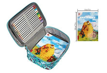 Carica l&#39;immagine nel visualizzatore di Gallery, EDATOFLY 72 Slot Matite Astuccio Multifunzione Grande Borsa Verde