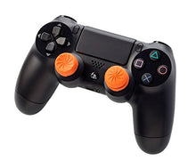 Carica l&#39;immagine nel visualizzatore di Gallery, KontrolFreek FPS Freek Vortex per Controller PlayStation 4 (PS4) | Performance Thumbsticks Copri Joystick di Gioco | 1 levetta convessa alta, 1 levetta concava di media altezza | Arancione