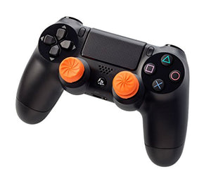 KontrolFreek FPS Freek Vortex per Controller PlayStation 4 (PS4) | Performance Thumbsticks Copri Joystick di Gioco | 1 levetta convessa alta, 1 levetta concava di media altezza | Arancione