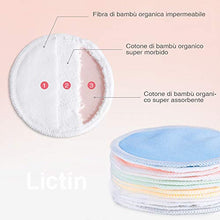 Carica l&#39;immagine nel visualizzatore di Gallery, Lictin 12 Pezzi Coppette Assorbilatte Lavabili - Versione Diametro:10 cm - Ilgrandebazar