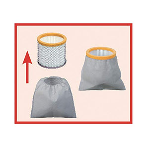 Aspiracenere professionale "CENETOP" 1200 W 18 L con pulizia automatica 18 L - Ilgrandebazar