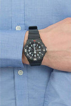 Carica l&#39;immagine nel visualizzatore di Gallery, Casio Uomo Quartz Analogue Watch, Nero Taglia unica, Nero/Nero - Ilgrandebazar