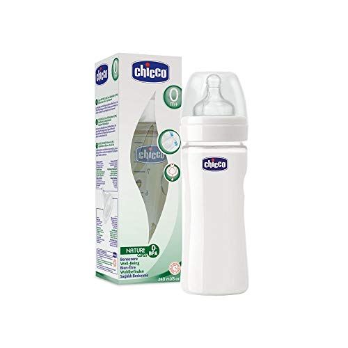 Chicco 00020720000000 Biberon Benessere Vetro, Silicone, Flusso Regolare,... - Ilgrandebazar