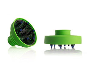 DIFFUSORE universale PIGHEVOLE in silicone da viaggio per phon asciugacapelli - Ilgrandebazar