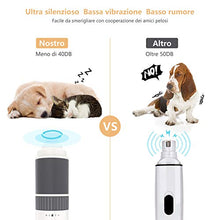 Carica l&#39;immagine nel visualizzatore di Gallery, LAIKA Lima Elettrica per Unghie dei Cani Gatti con velocità Regolabile,...