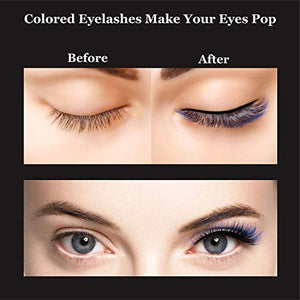 Ciglia Magnetiche con Eyeliner Magnetico Kit, 3D Finte Colorate...