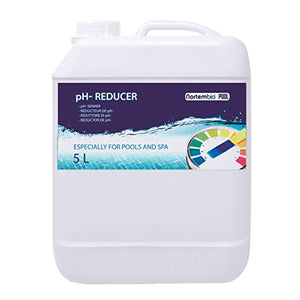 Nortembio Pool PH- Minus 5 L, Riduttore Naturale di PH per Piscina e Spa....