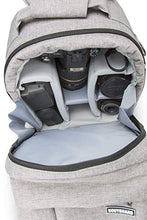 Carica l&#39;immagine nel visualizzatore di Gallery, Bodyguard Borsa per fotocamera DSLR 2in1 e zaino fotografico SLR 2in1, Grigio