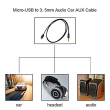 Carica l&#39;immagine nel visualizzatore di Gallery, Duttek Cavo aux Micro USB da 3,5 mm, 4 Poli mm Maschio a USB...