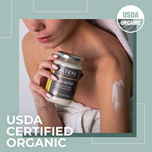 Carica l'immagine nel visualizzatore di Gallery, Аlteya Organics Burro di Karitè Biologico 300 g - Certificato USDA biologico 100% Puro, Naturale, Vegano - Burro naturale per il Corpo, Viso, Labbra, Capelli - Nutre, Protegge, Idratare