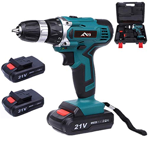 Flybiz 1650/min Avvitatore a Batteria 21V，Trapano Battente，Drill bit，2... - Ilgrandebazar