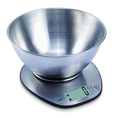 EXZACT Bilance da Cucina/ Bilancia Elettronica ad Alta Precisione con Argento - Ilgrandebazar