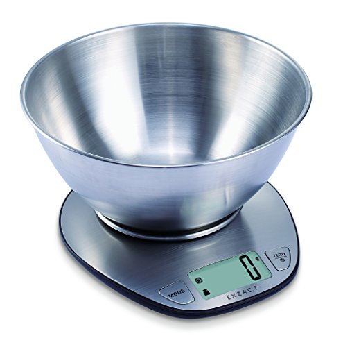 EXZACT Bilance da Cucina/ Bilancia Elettronica ad Alta Precisione con Argento - Ilgrandebazar