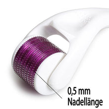 Carica l&#39;immagine nel visualizzatore di Gallery, Lunata (Upgrade 2019) Dermaroller 0,5mm (540 aghi in acciaio - Ilgrandebazar