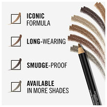 Carica l&#39;immagine nel visualizzatore di Gallery, Rimmel London Matita Sopracciglia Professional Eyebrow Pencil, Formula a Lunga Durata, Pettinino Incorporato, 001 Dark Brown, 1,4 g