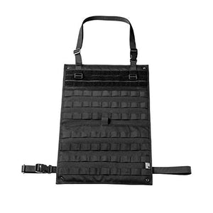 OneTigris - Organizer tattico per schienale auto, Versione aggiornata nera.