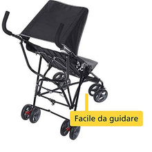 Carica l&#39;immagine nel visualizzatore di Gallery, Safety 1st Flap Passeggino Ultraleggero, Pieghevole da Nero (Black Chic)