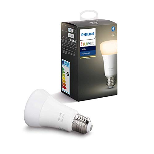 Philips Lighting Hue White Lampadina LED Connessa, Attacco E27, Dimmerabile,... - Ilgrandebazar