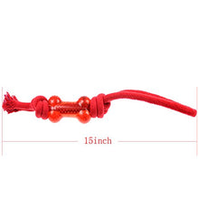 Carica l'immagine nel visualizzatore di Gallery, Well Love Dog Toys – Chew – 100% cotone naturale corda – Squeak –... - Ilgrandebazar