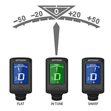 Carica l&#39;immagine nel visualizzatore di Gallery, ammoon AT-07 Accordatore Cromatico a Pinza con schermo LCD 360° - Ilgrandebazar