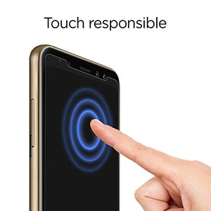 Spigen 2Pezzi, Vetro Temperato Samsung Galaxy A8 2018, proteggischermo... - Ilgrandebazar