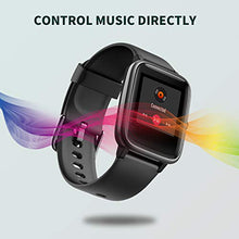 Carica l&#39;immagine nel visualizzatore di Gallery, Vigorun Smartwatch Orologio Fitness Impermeabile IP68 Uomo Donna Nero - Ilgrandebazar