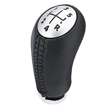 Carica l&#39;immagine nel visualizzatore di Gallery, Viviance 5 Marce Cambio Manopola Pu Pelle per Renault Laguna Megane 2 Clio 3...