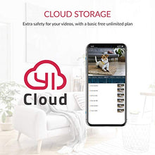Carica l'immagine nel visualizzatore di Gallery, YI Home Camera 1080p ,Telecamera Wi-Fi Interno Compatibile con Alexa Bianco