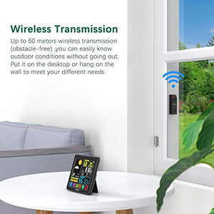 Koogeek Stazione Meteo Wireless Orologio Digitale Multifunzionale con...