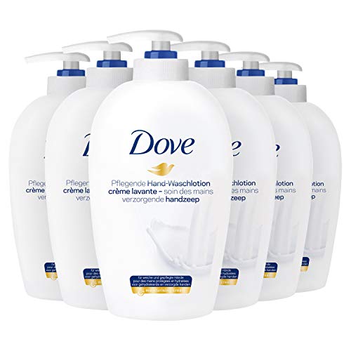 Dove - Sapone liquido, confezione dispenser, 6 pz. (6 x 250 ml)