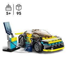 Carica l&#39;immagine nel visualizzatore di Gallery, LEGO 60383 City Auto Sportiva Elettrica, Macchina Giocattolo Per Bambini E Bambine Dai 5 Anni, Set Supercar Con Minifigure Pilota Da Corsa, Idee Regalo