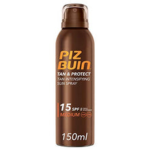 Carica l'immagine nel visualizzatore di Gallery, PIZ BUIN, Spray Solare Intensificatore dell’Abbronzatura, Tan &amp; Protect, 15...