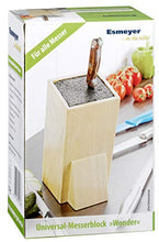 Carica l&#39;immagine nel visualizzatore di Gallery, Esmeyer Wonder - Ceppo portacoltelli Universale Wonder, in Legno della... - Ilgrandebazar
