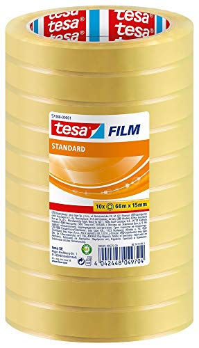 tesafilm standard - Nastro Adesivo Trasparente Multiuso per la Casa, 66m:15mm - Ilgrandebazar