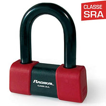 Carica l&#39;immagine nel visualizzatore di Gallery, Radikal RK75 - Lucchetto antifurto per moto con mini disco ad U, Ø18,... - Ilgrandebazar