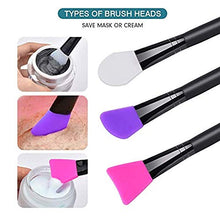 Carica l&#39;immagine nel visualizzatore di Gallery, 3PCS Spazzole per Maschera Facciale in Silicone L&#39;applicazione...