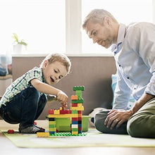 Carica l&#39;immagine nel visualizzatore di Gallery, ShineFinder Costruzione Grandi mattoncini, mattoncini costruzioni per bambini a partire dai 2 anni in su, con scatola di pietre, set per giochi creativi