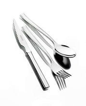 Carica l&#39;immagine nel visualizzatore di Gallery, Monix Set di 24 Posate in Acciaio Inox con Coltelli per Bistecca