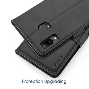 Simpeak Custodia Compatibile per Samsung Galaxy A40 5,9", Cover Nero