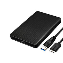 Carica l&#39;immagine nel visualizzatore di Gallery, EasyULT Case Esterno per Disco Rigido 2.5&quot;, USB 3.0 Enclosure Hard Disk Nero