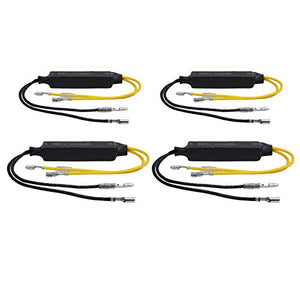 Justech 4 PCS 12V Resistenza del Moto LED Indicatore di Direzione 21W
