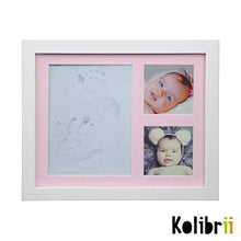 Carica l'immagine nel visualizzatore di Gallery, KOLIBRII-print Me, Cornice Impronte Neonato, Kit Impronta Mani E Piedi...